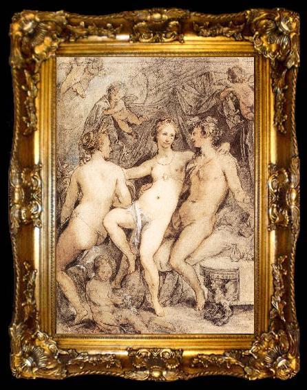 framed  GOES, Hugo van der Venus between Ceres and Bacchus dsg, ta009-2